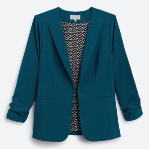 Skies Are Blue Raja Collarless Blazer